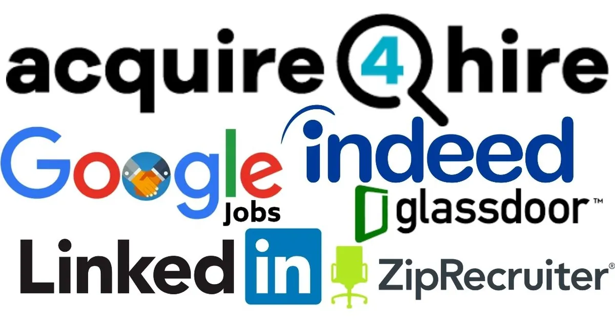 Screenshot of the Acquire4Hire job board listing early childhood openings
